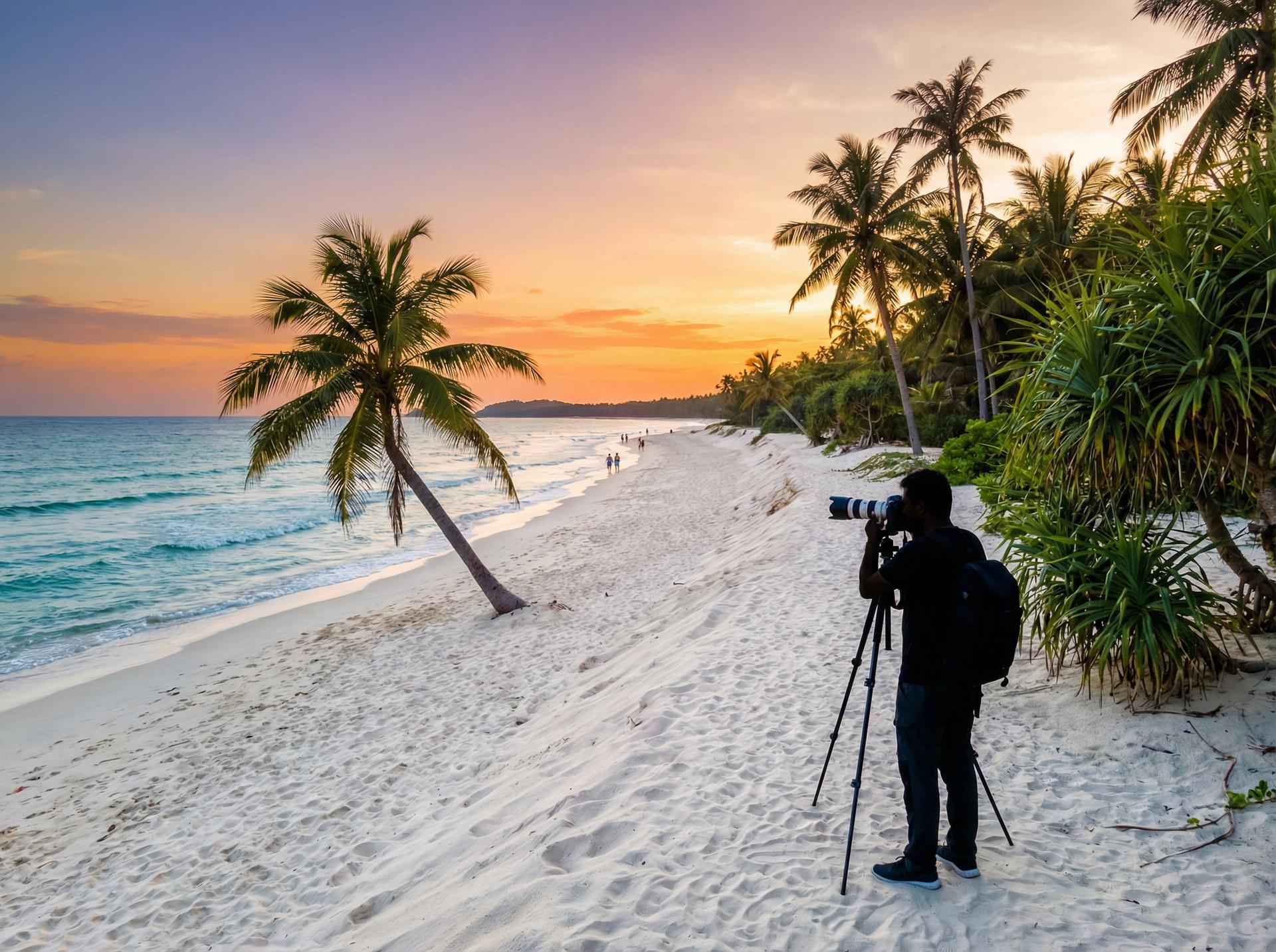 抖音揭秘传媒舟山千步沙外景拍摄